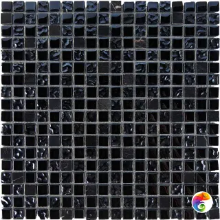 PIX714 из мрамора и стекла, чип 15x15 мм, сетка 300х300x8 мм