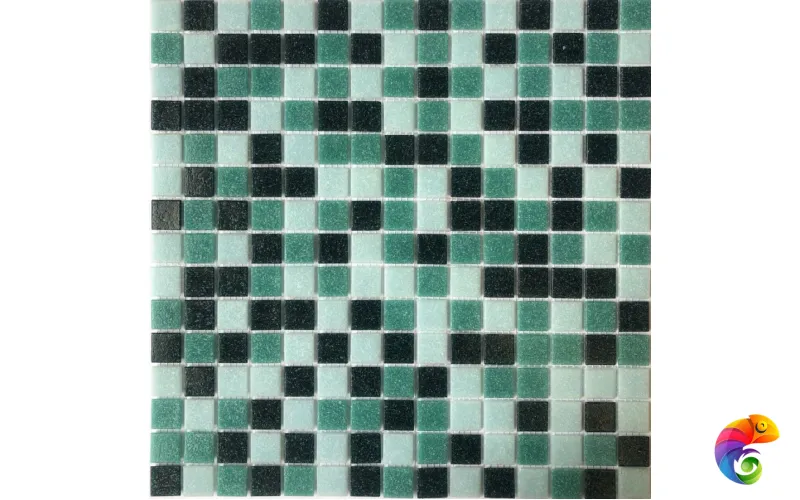 PIX111 из стекла, чип 20x20 мм, бумага 316х316х4 мм Pixmosaic