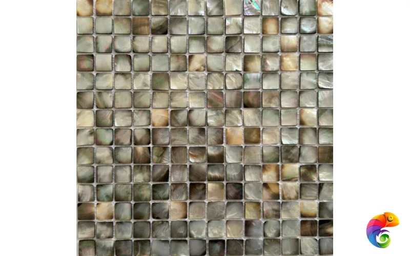 PIX774 из натурального перламутра, чип 20*20 мм, сетка 305х305х2 мм Pixmosaic