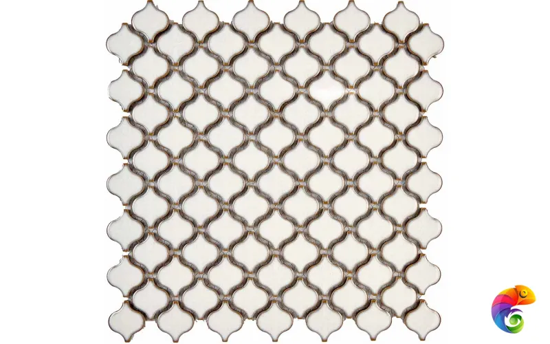 PIX625 из керамогранита, чип 35х40 мм, сетка 295х295х7 мм Pixmosaic