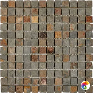 PIX 299 Slate Rusty , чип 23х23 мм, сетка 305х305 мм