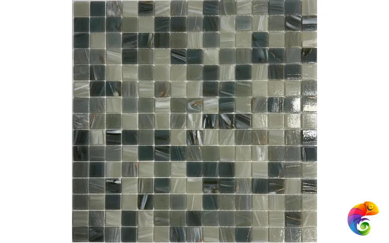 PIX124 из стекла, чип 20x20 мм, бумага 316х316х4 мм Pixmosaic