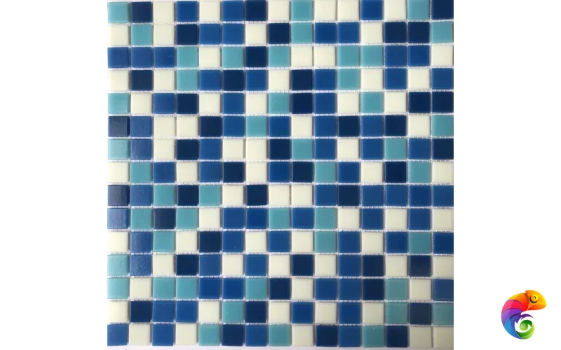 PIX106 из стекла, чип 20x20 мм, бумага 316х316х4 мм Pixmosaic