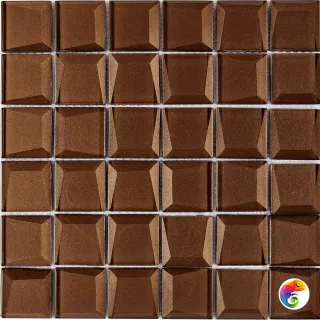 PIX740 из стекла, чип 48x48 мм, сетка 300х300x8 мм