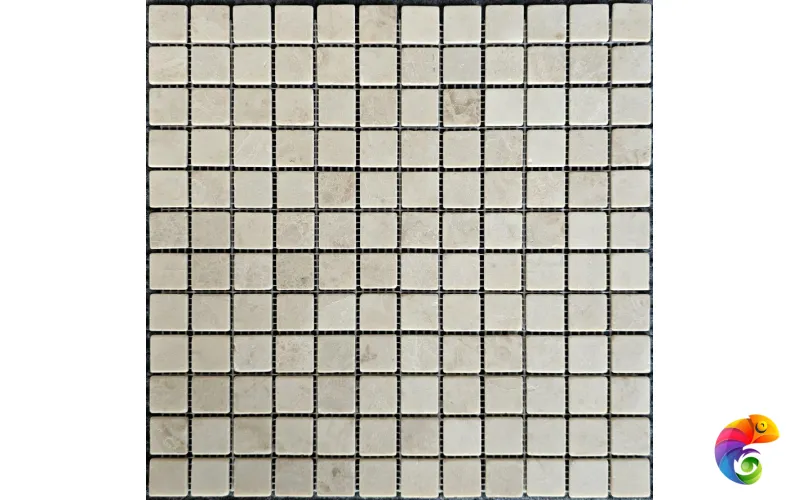PIX 323 Cappucino, чип 23х23 мм, сетка 305х305х4 мм, Матовая Pixmosaic
