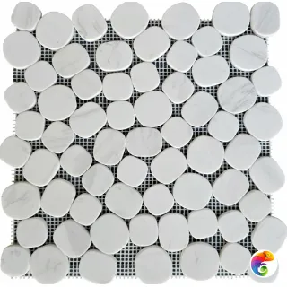 PIX 310 Volakas White, чип произвольный, сетка 300х300x6 мм, Матовая