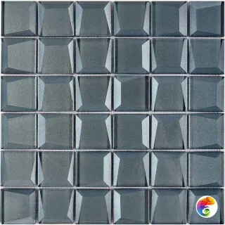 Вывод из ассортимента PIX739 из стекла, чип 48x48 мм, сетка 300х300x8 мм