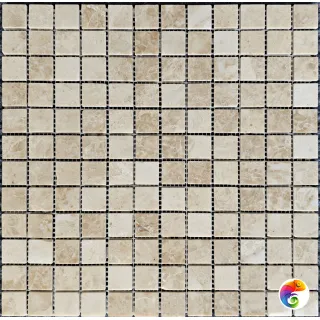 PIX 324 Cappucino, чип 23х23 мм, сетка 305х305х4 мм, Полированная