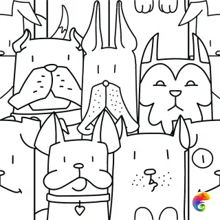 Codicer Oh My Dog White 25x25