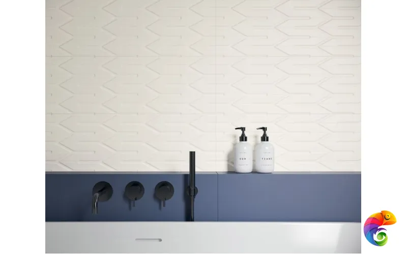 Плитка Ceramika Paradyz Nightwish Blue Rekt 25x75