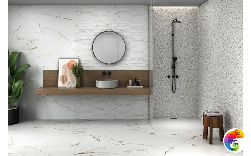 Плитка Emigres Mos Alba Mat Gold 25х75