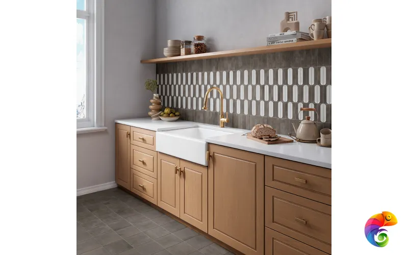 Керамогранит DNA Bow Square Tobac 18,5х18,5 (0,447)