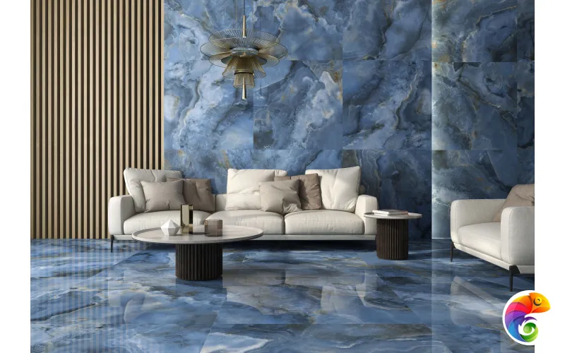 Керамогранит Geotiles Oni Blue 60x120