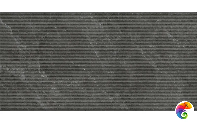 Керамогранит Vitra Rigato Декор Антрацит 60x120 (1,44)