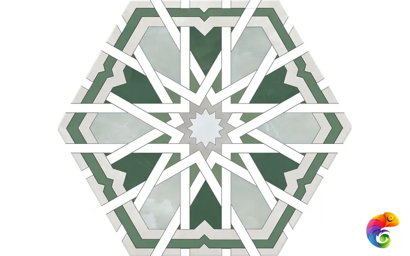 Керамогранит Monopole Radiant Green 20x24 (0,915)
