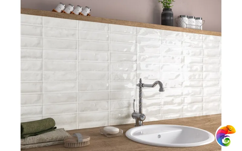 Плитка Eco Ceramic Pool White 31,6x60