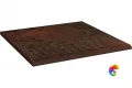 Ступень Ceramika Paradyz Semir Brown stopnica prosta 29,5х29,5 (1,13)