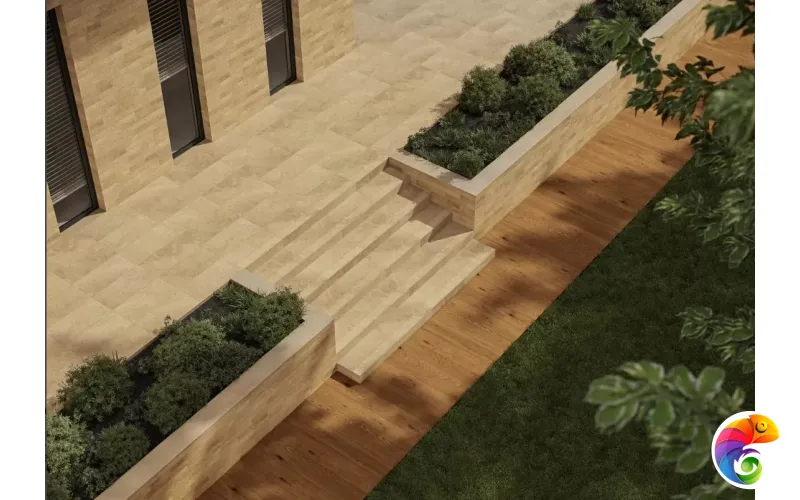 Плитка базовая Ceramika Paradyz Eremite Sand Klinkier Struktura Mat B1a 30x60 (1,44)