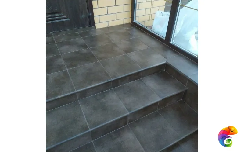 Ступень угловая Westerwalder Atrium Mocca Eckflorentiner 32x32