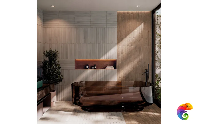 Керамогранит DNA Mixtura Concrete 4,6х37,5 (0,293)