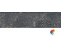 Плитка фасадная Ceramika Paradyz Виано антрацитовая 24x6,5 (46 шт/0,72/0,0156 м2)