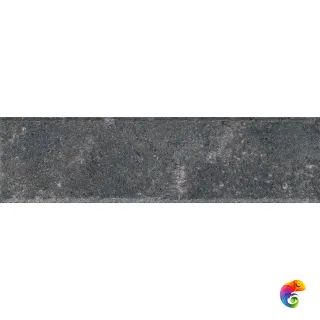 Плитка фасадная Ceramika Paradyz Виано антрацитовая 24x6,5 (46 шт/0,72/0,0156 м2)