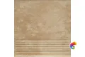 Ступень Ceramika Paradyz Ilario Beige Stopnica Prosta 29,5х29,5 (1,13)