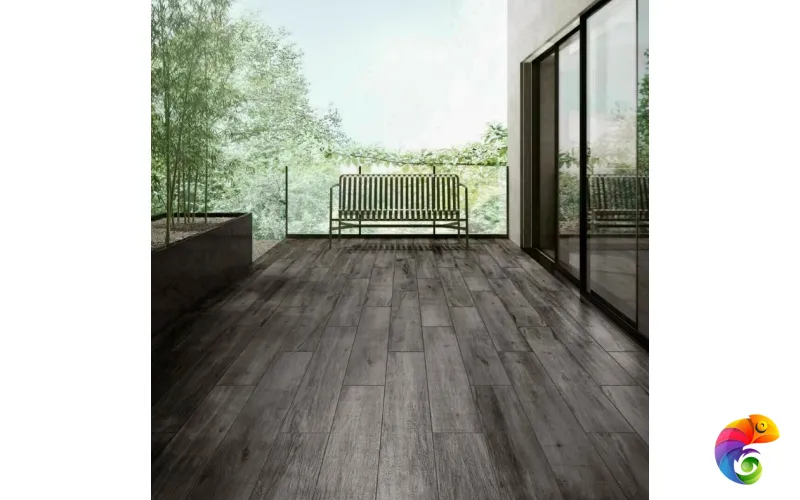 Керамогранит Vitra Aspenwood Антрацит МатR10A 20x120