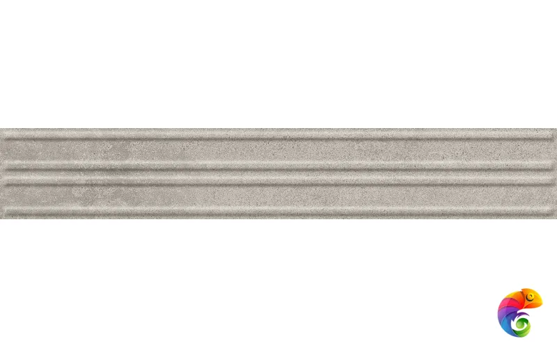 Плитка фасадная Ceramika Paradyz Carrizo Grey Elewacja Struktura Stripes Mix Mat 40x6,6 (0,79)
