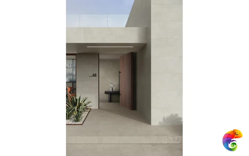 Керамогранит Vitra MicroCement Светлый Греж K947892R0001VTET МатR10A 60x60 (1,80)