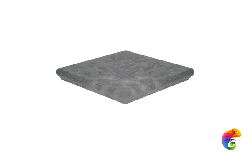 Ступень угловая Westerwalder Atrium Mittelgrau Eckflorentiner 32x32