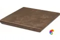 Капинос угловой Ceramika Paradyz Ilario Brown Kapinos Stopnica Narozna 33x33