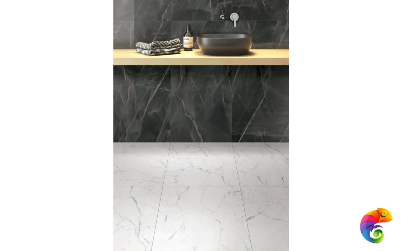 Керамогранит Vitra CityMarble калакатта блэк LPR 60x120