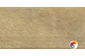 Ступень Ceramika Paradyz Eremite Sand Stopnica Prosta Struktura Mat B1a 30x60 (1,44)