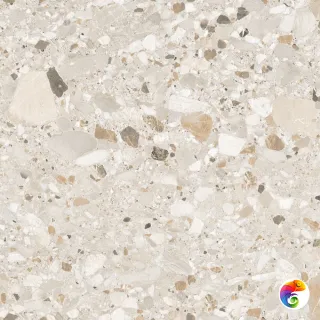 Realistik Terazzo Crema Carving 60x60 (1,44)