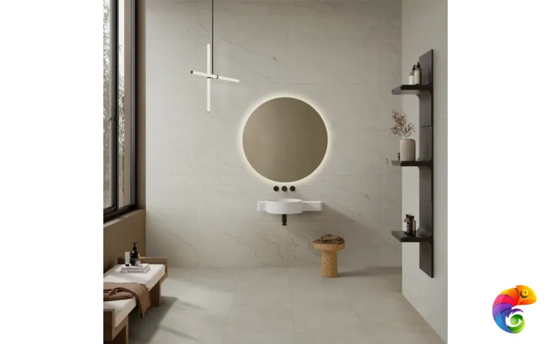 Керамогранит Vitra SilkMarble Марфим Кремовый МатR9 60x120 (1,44)