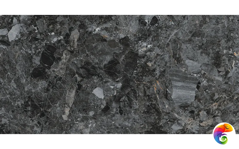 Керамогранит Vitra MarbleS Бреча Черный 60x120 (1,44)