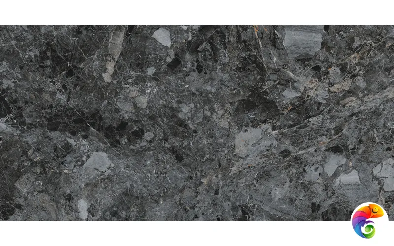 Керамогранит Vitra MarbleS Бреча Черный 60x120 (1,44)