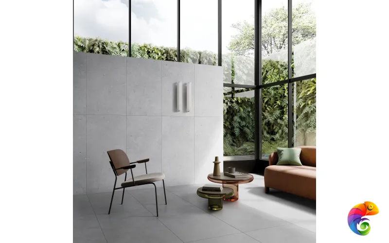 Керамогранит Vitra MicroCement Серый K947806R0001VTER МатR10A 60x120 (1,44)