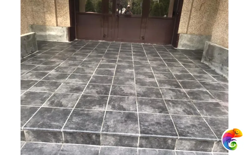 Плитка базовая Westerwalder Atrium Dunkelgrau 31x31