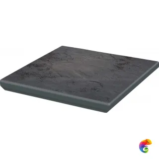 Капинос угловой Ceramika Paradyz Semir Grafit kapinos stopnica narozna B1a 33х33