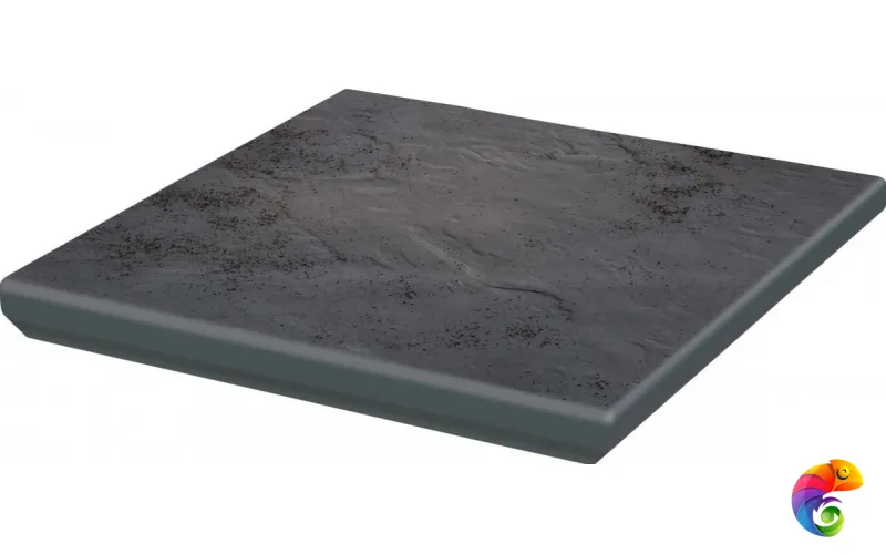 Капинос угловой Ceramika Paradyz Semir Grafit kapinos stopnica narozna B1a 33х33