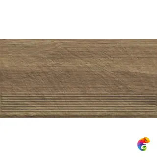 Ступень Ceramika Paradyz Carrizo Wood Stopnica Prosta Struktura Mat 30x60 (1,44)