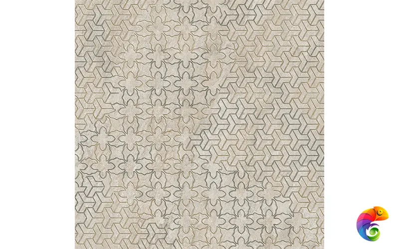 Керамогранит Vitra Quarstone декор пэчворк 60x60 (1,80)