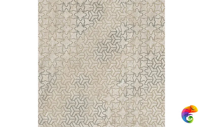 Керамогранит Vitra Quarstone декор пэчворк 60x60 (1,80)