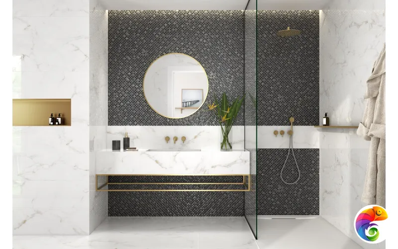 Плитка Emigres Mos Lucia Negro R 30x90