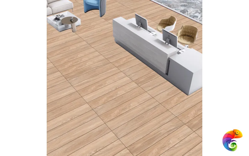 Керамогранит Realistik Oak Wood Brown (Punch) 20x120