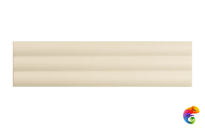 Плитка DNA Match Curved Chalk Gloss 6,25х25 (26 шт/0,406/0,0156 м2)