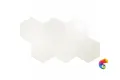 Плитка DNA Спарк Вайт Хекс/белая матовая 15х17,3 (0,617)