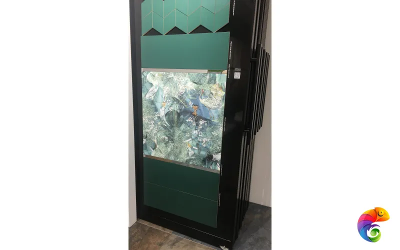 Плитка Ceramika Konskie Botanica Emerald Forest Rett 25x75